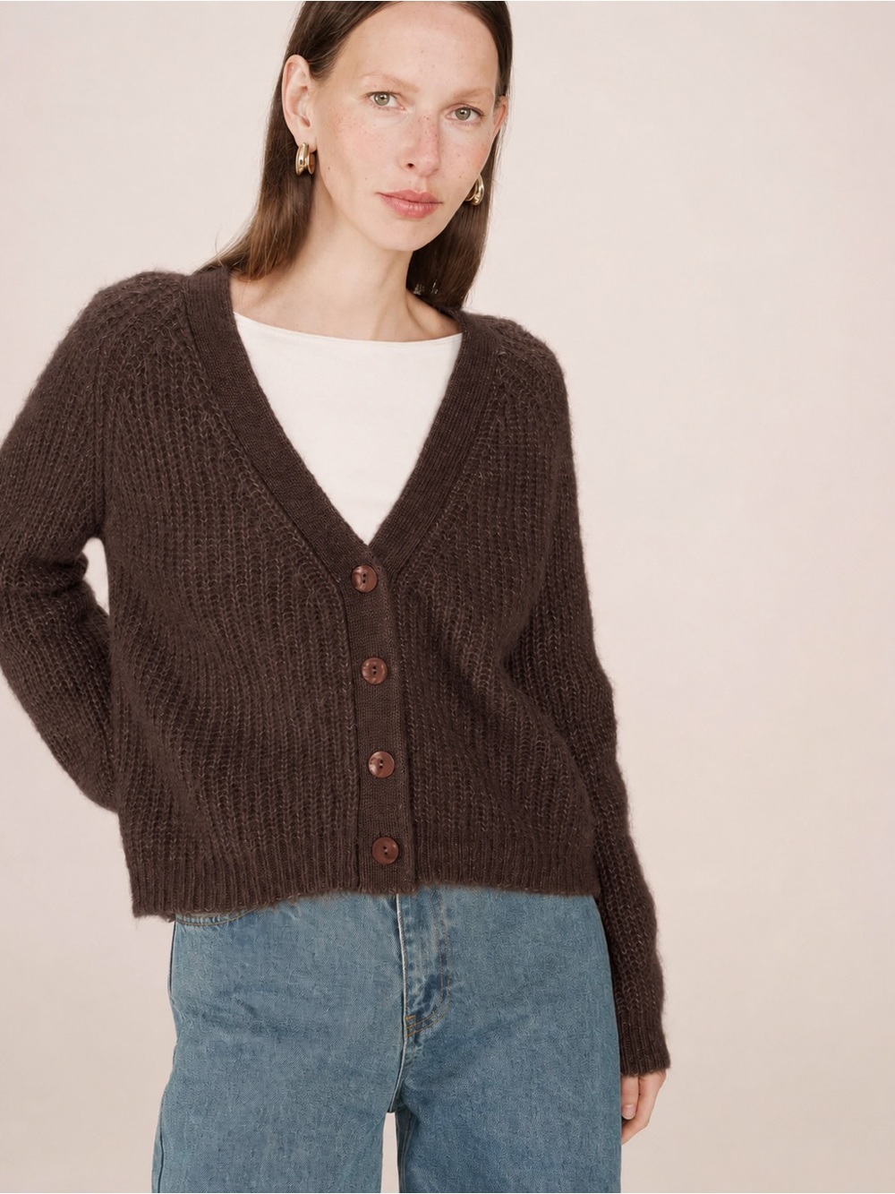 Grace & Mila Paris Wool Alpaca Cardigan